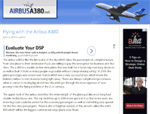 Tablet Screenshot of airbusa380.net